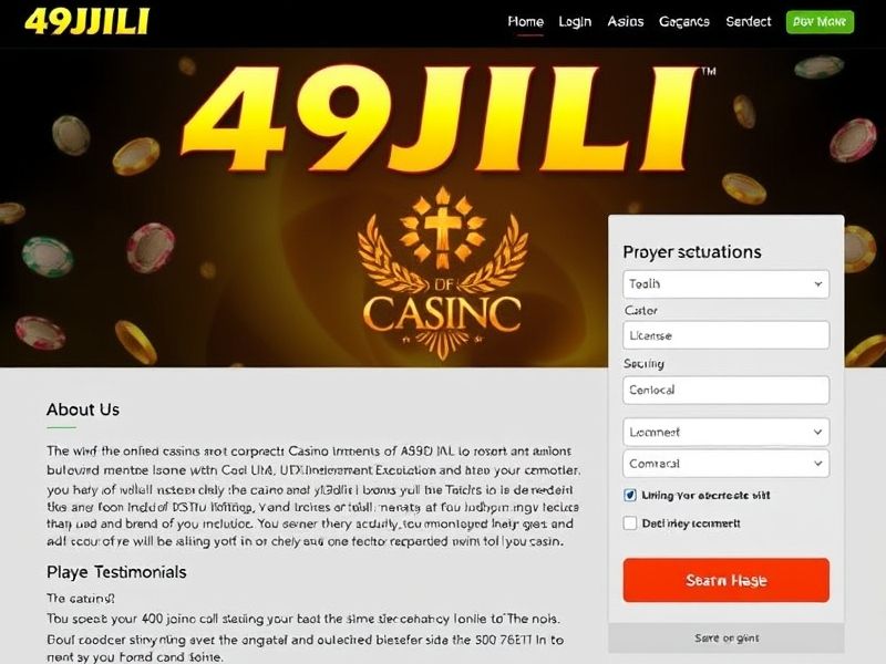 Welcome to 49jili login.com – your gateway to the best online gambling experience. Access live casino games, sports betting, and more with exclusive bonuses for new players.